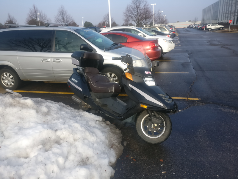 Illustration for article titled Oh god, the CF Moto is dead... (Damage Report)